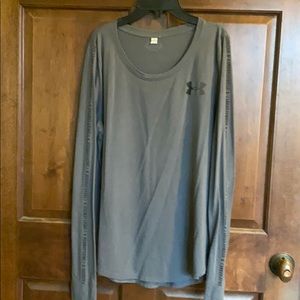 Grey Long Sleeved Under Armour